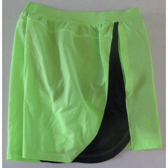 Under Armour 1361492 752 Men's Sz XL Lime/Reflective UA Launch 5" Running Shorts - Picture 5 of 6